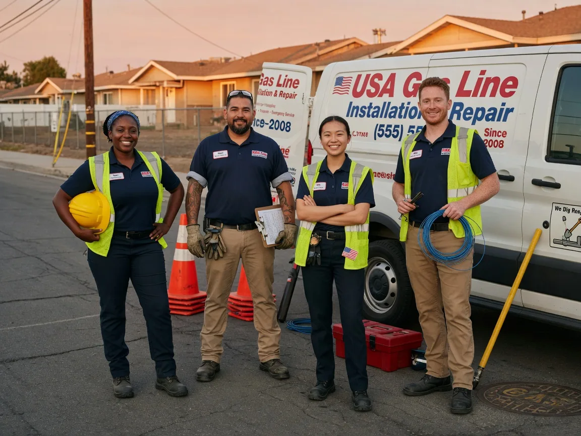 Gas Line Installation company in Fort Totten, ND